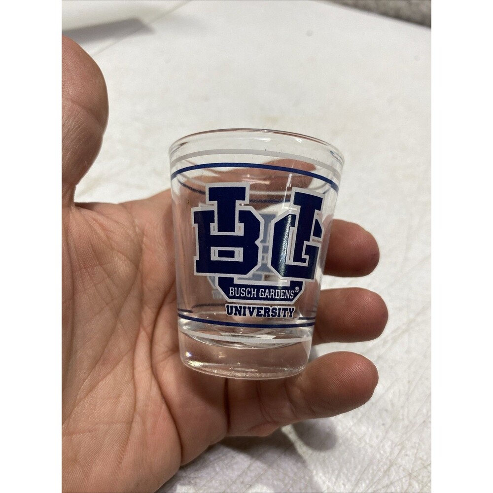 Busch Gardens University Shot Glass BGU